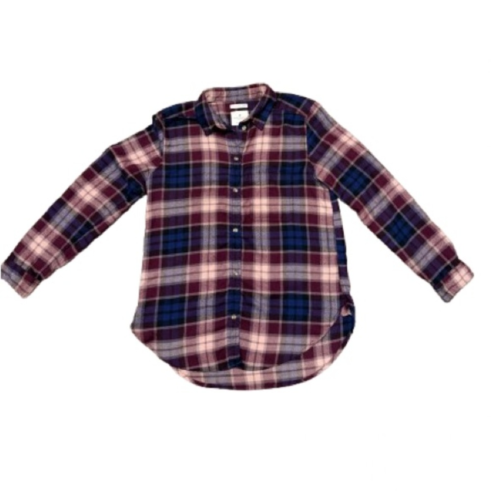 American Eagle Outfitters "Ahh-mazingly Soft" Plaid Flannel-Size Medium - Picture 4 of 5